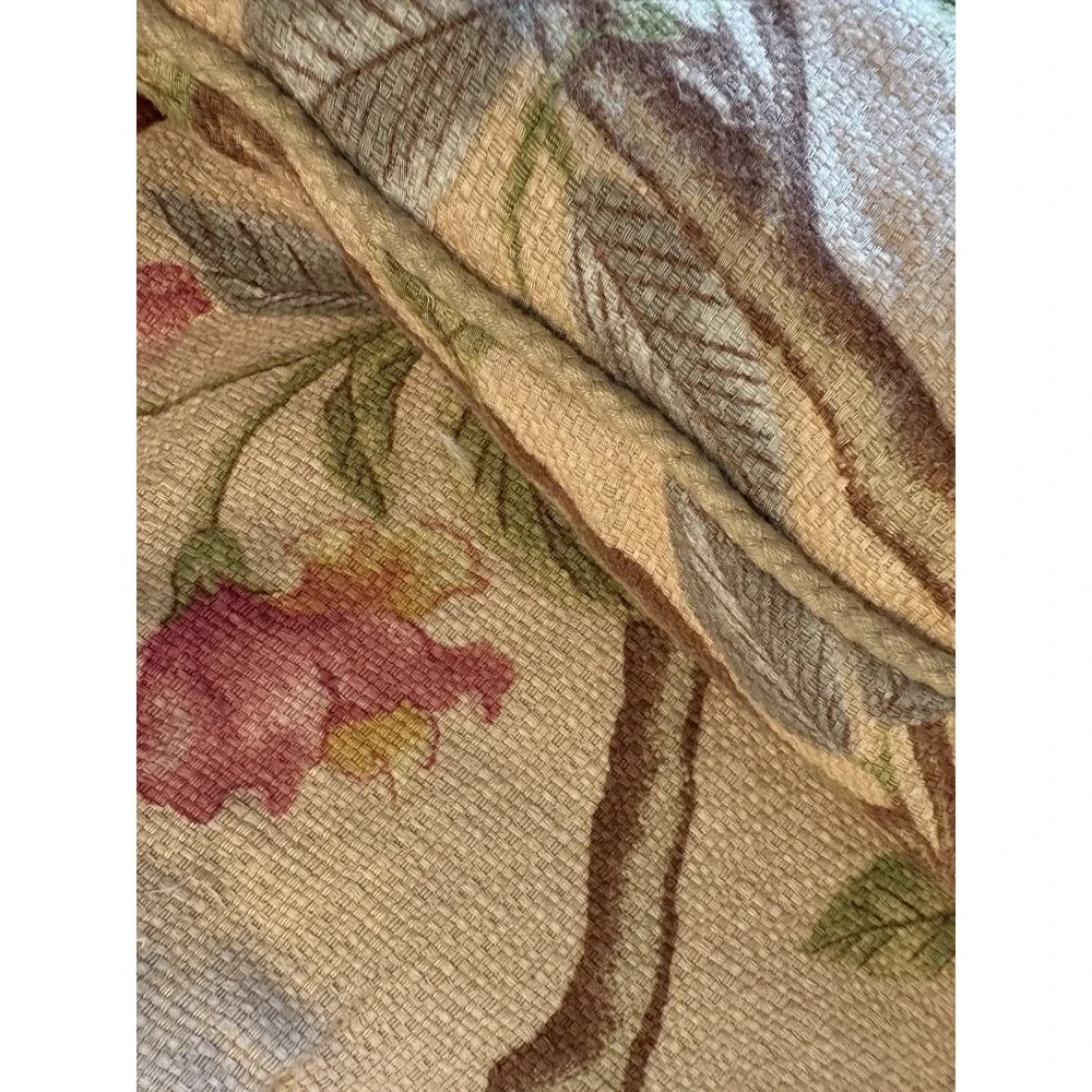 OSCAR DE LA RENTA King bed ‎ Comforter Linen HTF